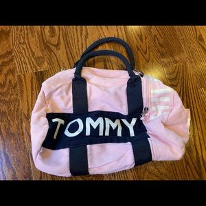 Tommy Hilfiger Light Pink Small Duffel Bag